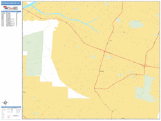 Hacienda Heights Digital Map Basic Style